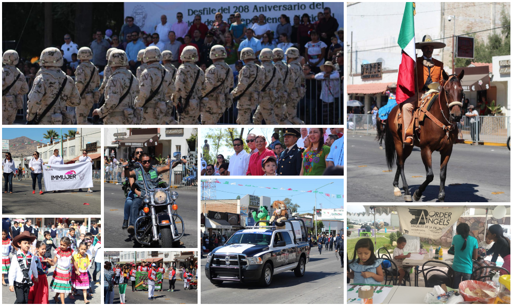 Tecate realizó el tradicional desfile de la Independencia de México