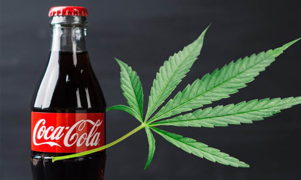 Coca Cola esta pensando en usar marihuana en sus bebidas
