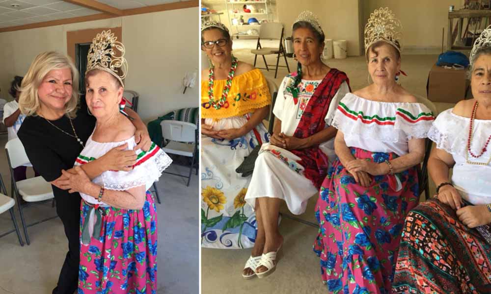 Corona Marina Calderón a reinas del Club de la Alegría “Quiero Seguir Viviendo” del Valle