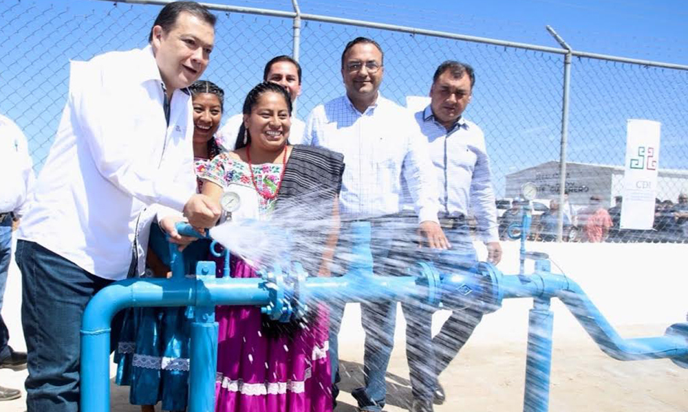 Inaugura CDI obras que beneficiarán a amplia zona indígena de Baja California