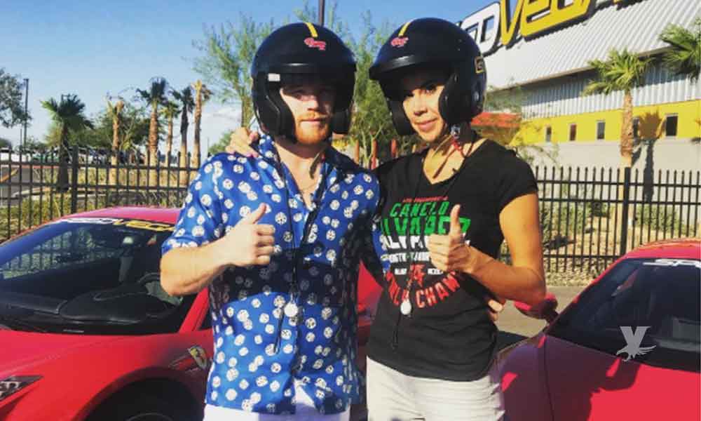 Captan a Paola Rojas divirtiéndose en Las Vegas sin Zague pero si junto al “Canelo” Alvarez