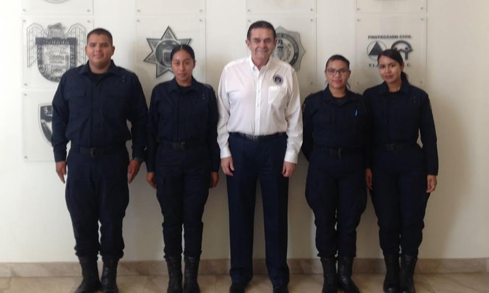 Recibe Sosa Olachea a los nuevos agentes PEP en el C4 de Tijuana