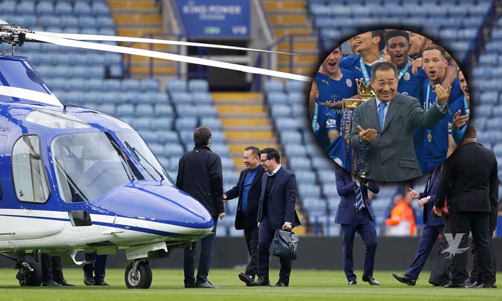 (VIDEO) Presidente del Leicester City muere al caer su helicóptero después del juego