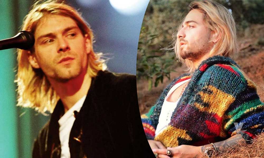Fans comparan a Maluma con Kurt Cobain