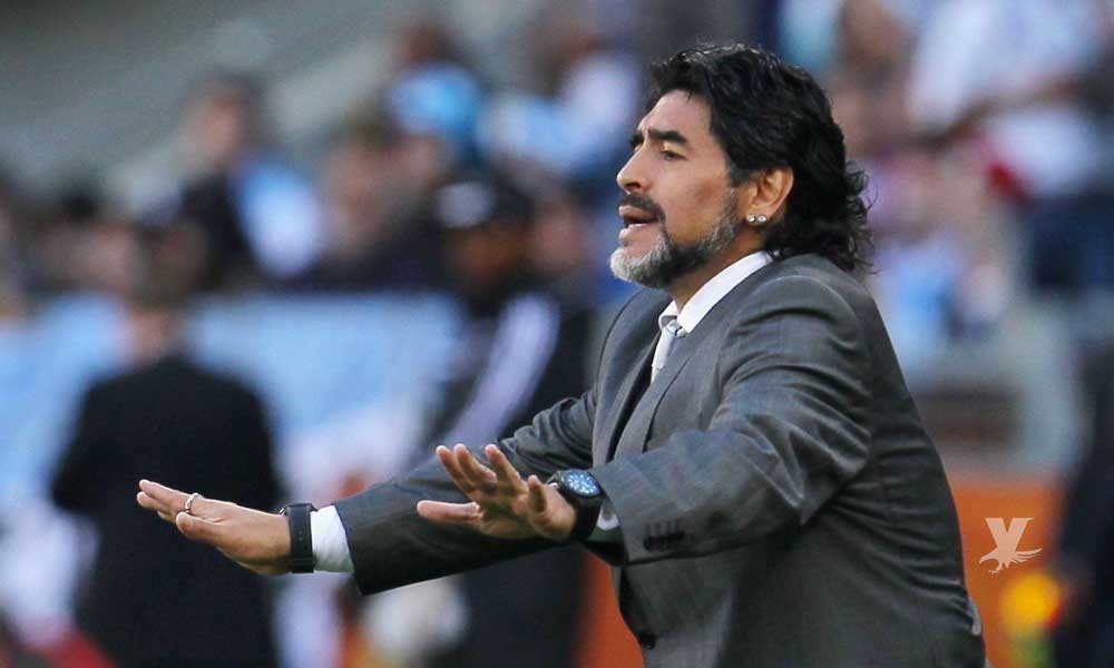 Maradona se ilusiona y quiere dirigir a la Selección Mexicana