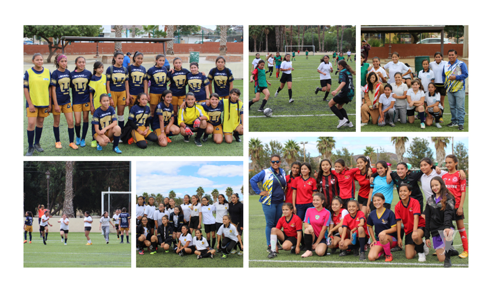 Emocionantes encuentros en el  “Futbol Intersecundarias Femenil” en Tecate