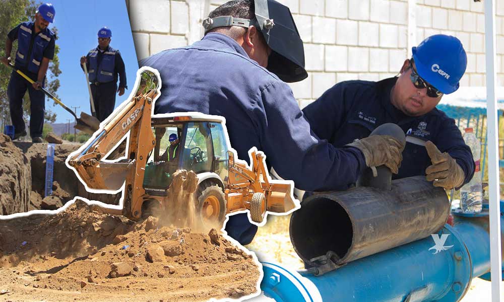 “Amplia Gobierno del Estado redes de agua potable en zona rural de Tecate”: CESPTE
