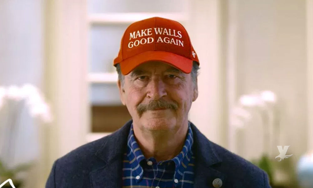 Vicente Fox dice que ayudará a pagar el muro de Donald Trump