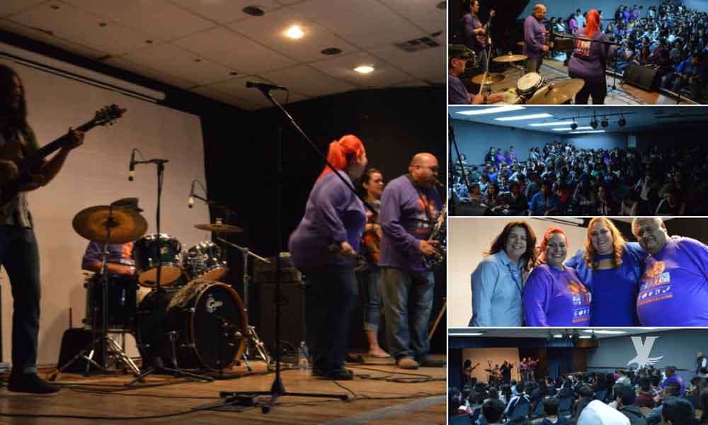 Presentó ICBC concierto con la agrupación “Hola Soy Lola Blues Band” en COBACH Plantel Tecate