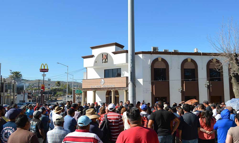 Situación del emplazamiento a huelga por parte del Sindicato de Burócratas al Gobierno Municipal de Tecate
