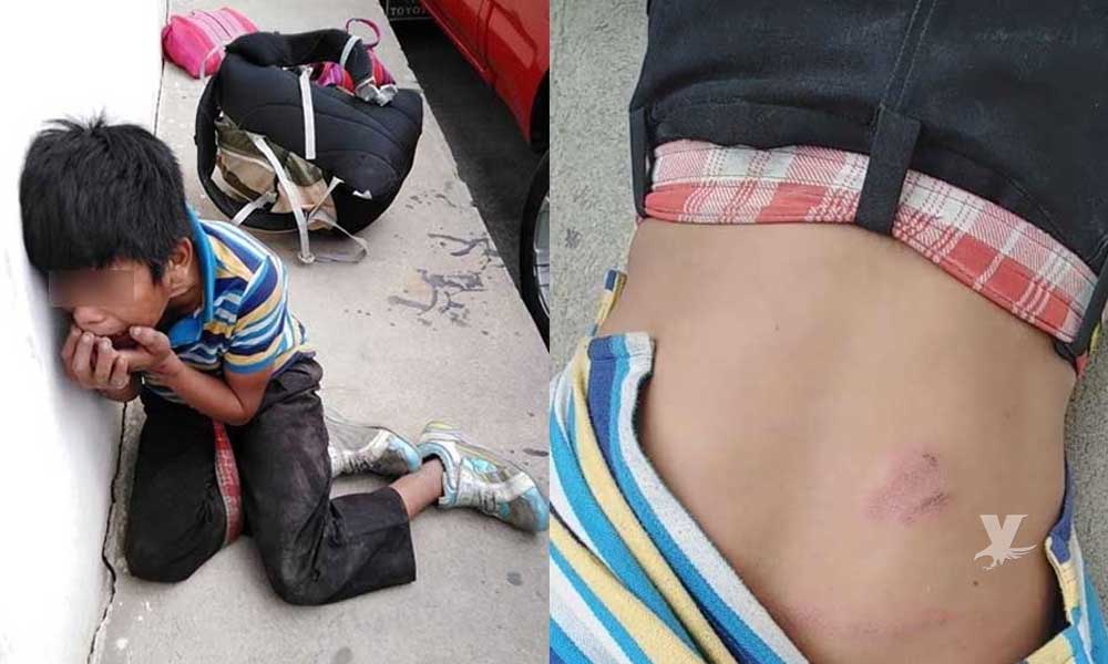 (VIDEO) Niño de Guatemala es golpeado por policías al ser descubierto robando comida