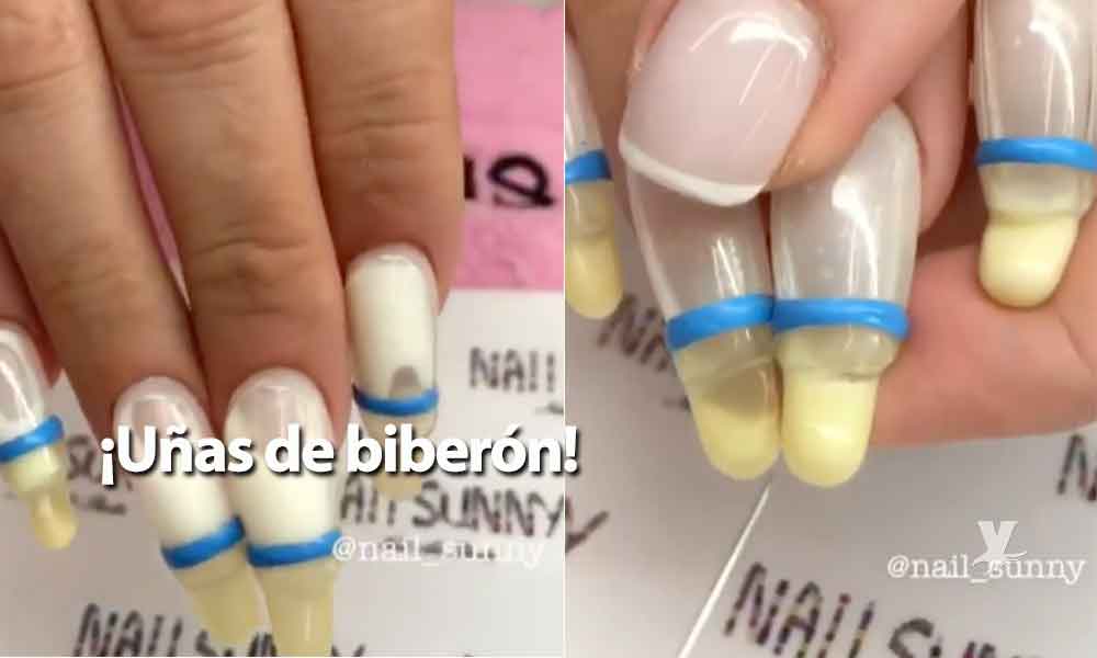 VIDEO: Las uñas biberones son la nueva tendencia en redes sociales
