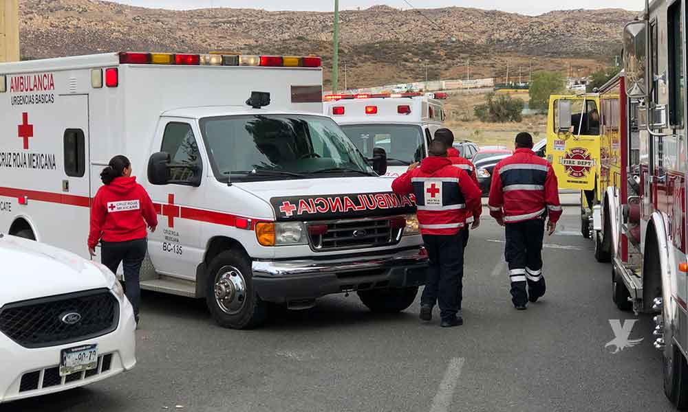 Atiende Cruz Roja más de 100 llamadas de emergencias este fin de semana en Tecate