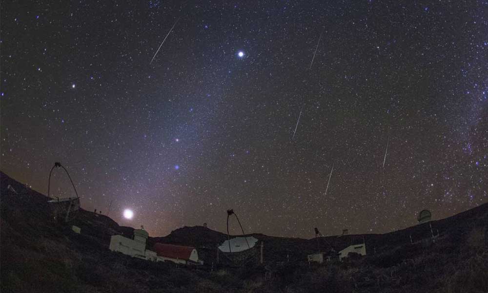 Esta noche será la primera lluvia de meteoros del año, hasta 200 meteoros por hora