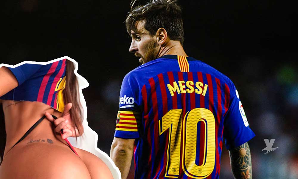 (FOTOS) Suzy Cortez envía fotos de su nuevo tatuaje a Messi