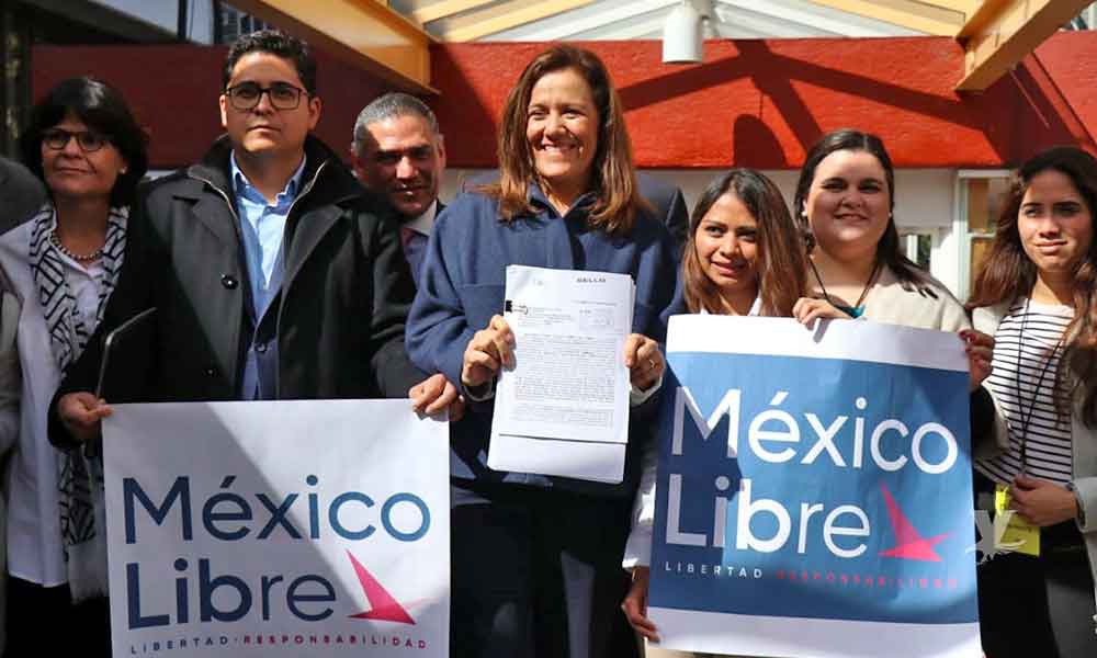 Aprueba INE la creación del nuevo partido político de Margarita Zavala “México Libre”