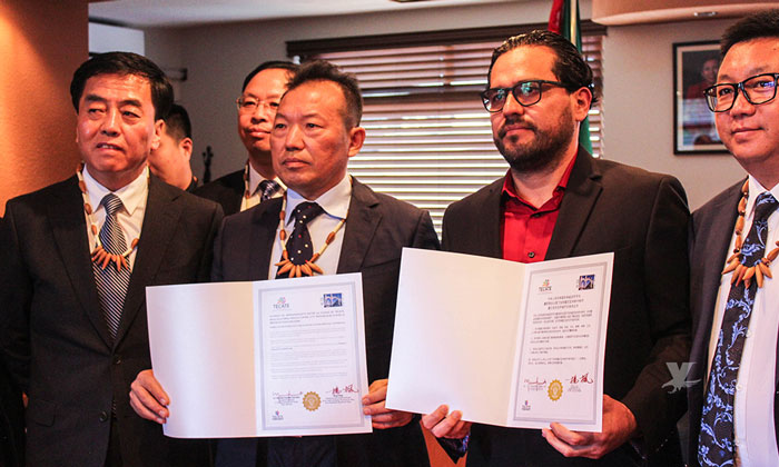 Firman Tecate y China histórico acuerdo de intercambio cultural entre ambas ciudades