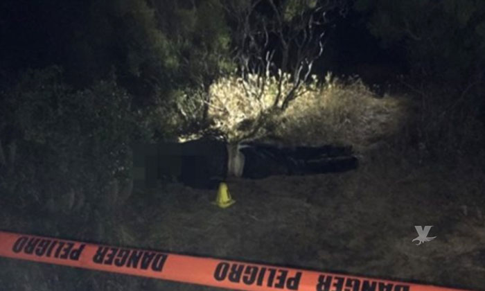 Encuentran cuerpo de un hombre tirado en orilla de carretera en Tecate