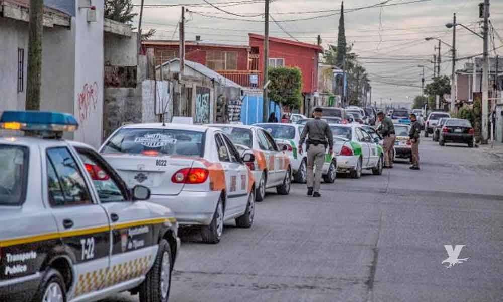 Choferes en Tijuana capturados con “taxis piratas o clonados” irán a prisión