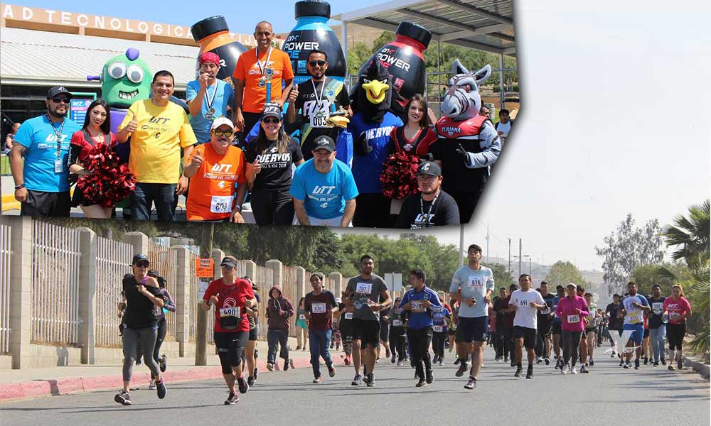 Participan más de 800 corredores en la carrera del “Técnico Superior Universitario” de la UTT