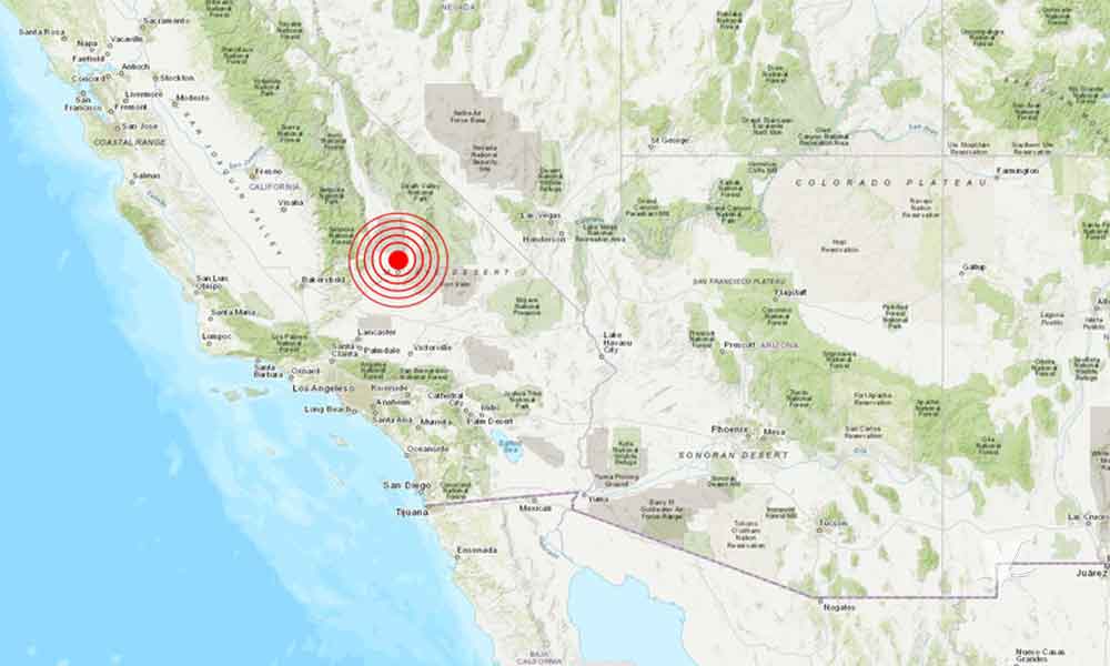 Sismo con magnitud de 6.6 sacude a California