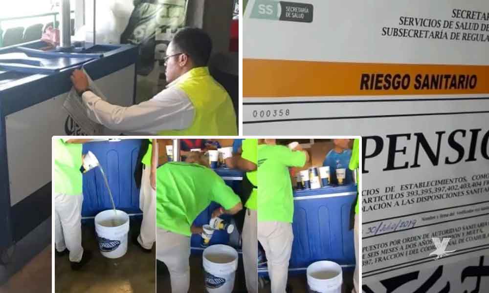 Suspenden venta de cerveza en estadio de Santos por venderla “reciclada”
