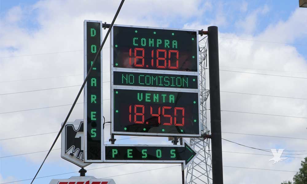 Precio del dólar en casa de cambio en Tecate