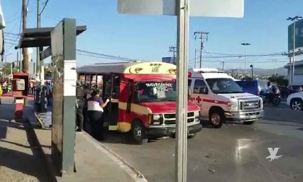 Chofer y mujer de la tercera edad lesionados en ataque armado contra ‘calafia’ en Tijuana