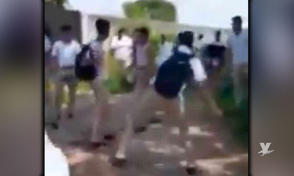 (VIDEO) Muere estudiante que fue agredido por un compañero por la espalda durante una pelea