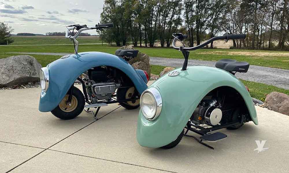 Volkspod, la minimoto inspirada en los Beetle