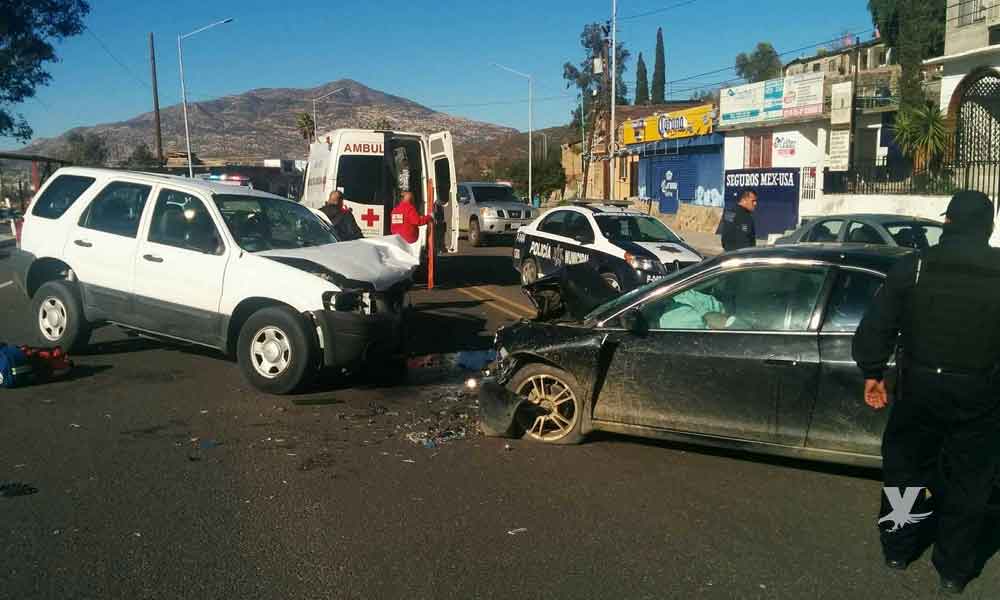 Dan a conocer las vialidades de Tecate con más accidentes de tránsito en diciembre