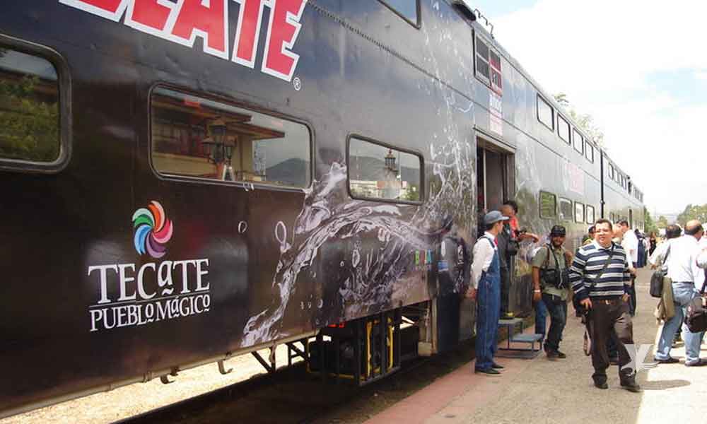Regresan en Tecate los tours turísticos en tren para enero 2020