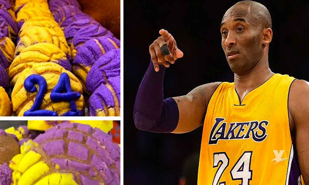 Panadero crea las ‘Kobe Conchas’ en honor al basquetbolista y su hija