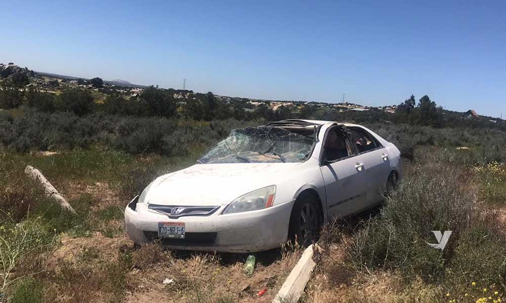 Accidente vehicular deja un muerto en Tecate