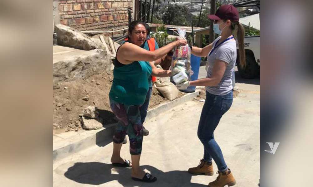 Gobierno de Baja California entrega 9,150 despenas a familias tecatenses
