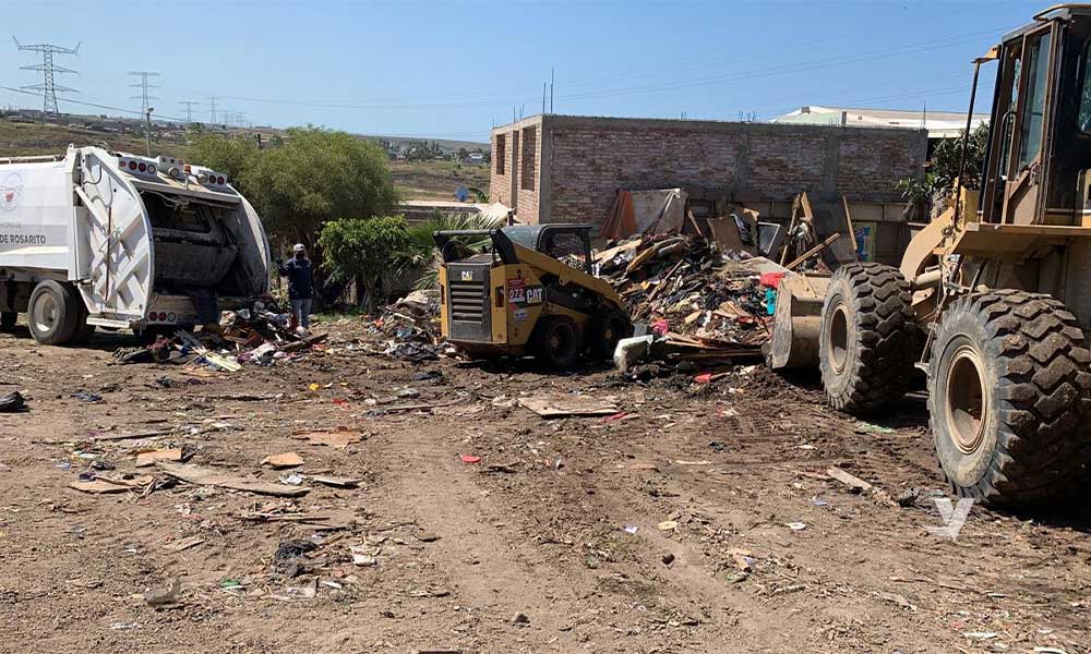 Invita Gobierno de Baja California a NO fomentar tiraderos de basura ilegales