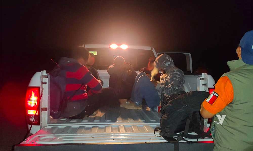 Rescata Grupo BETA a cinco personas migrantes en Cañón del Muerto
