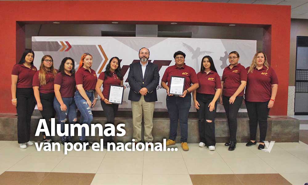 Reciben alumnas de la UTT reconocimientos de la ANFECA, rumbo a la Expo Nacional Emprendedora