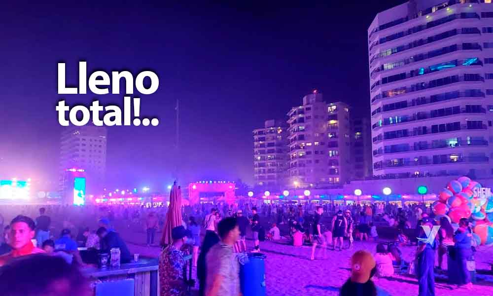 Con lleno total y sin incidentes los dos días de actividades del “Baja Beach Fest Rosarito 2022”