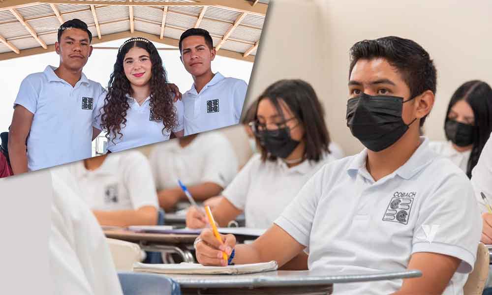 Regresan a las aulas más de 15 mil alumnos de COBACH en Baja California
