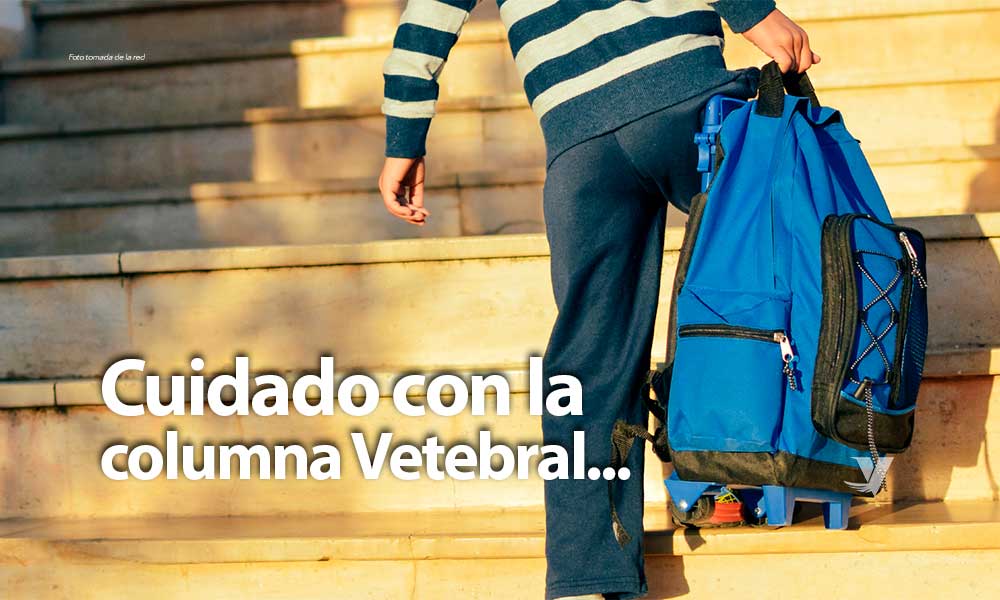 Llama IMSS Baja California a cuidar peso de mochilas escolares para evitar lesiones a largo plazo